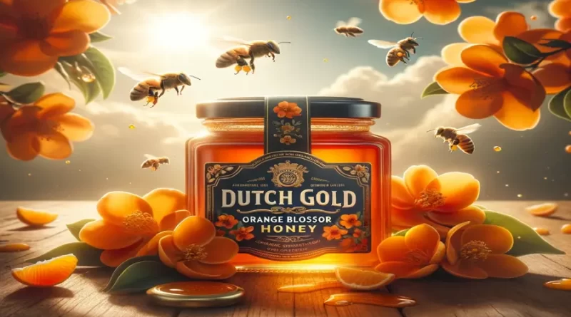 A Sweet Spotlight Exploring the Delights of Dutch Gold's Orange Blossom Honey (16 Oz)