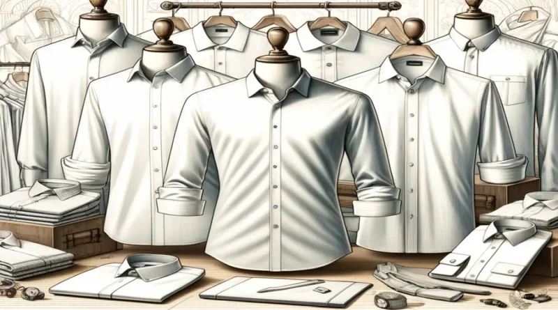 The Essential Guide to Men's White Work Shirts Style, Comfort, and Care