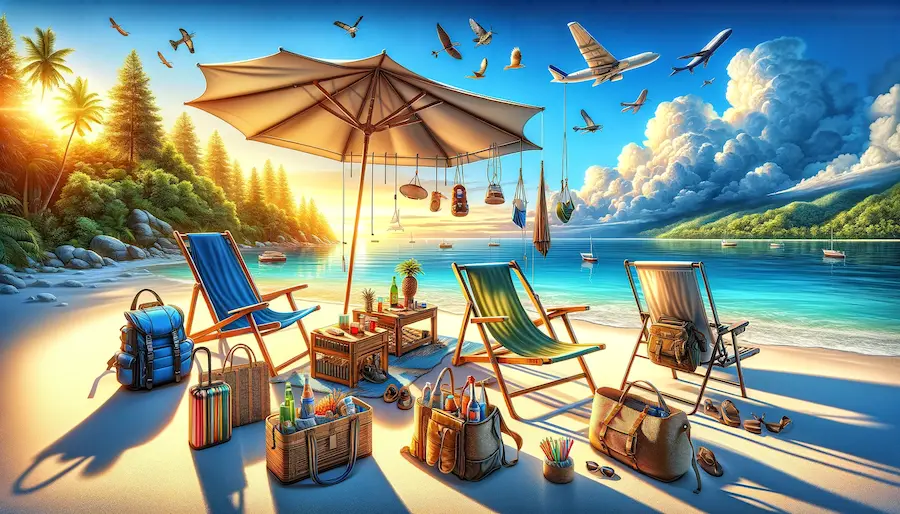 Beach Chairs in Outdoor Seating