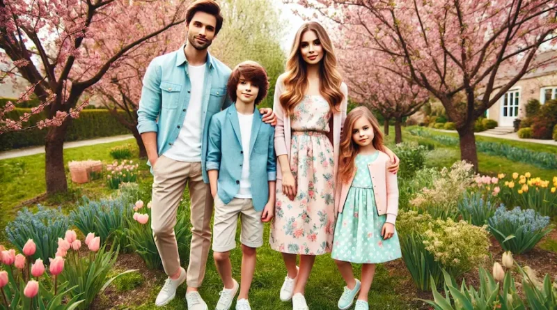 Fresh and Fun Spring Family Photo Outfits A Guide to Perfect Coordination