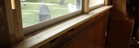 Wood Window Sill