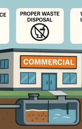Common Solutions to Commercial Septic System Problems