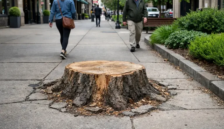 Urban Tree Stump Removal