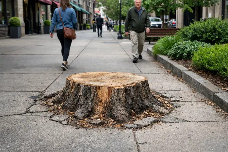 Urban Tree Stump Removal