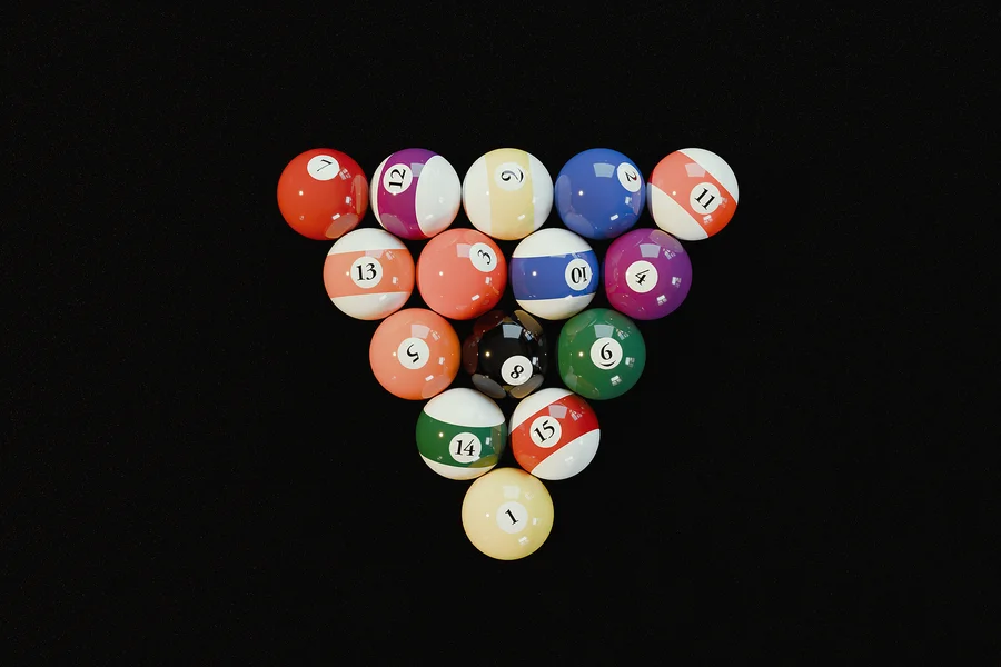 Pool Triangle Set Up: The Ultimate Guide to Racking Billiards Perfectly Perfectly Racked Billiard Balls in a Pool Triangle