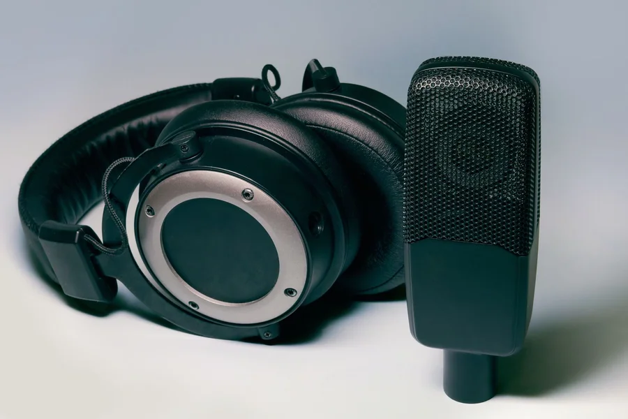 Best Road Trip Podcast Picks: Top Shows for Long Highway Drives Professional Studio Audio Microphone and Headphones